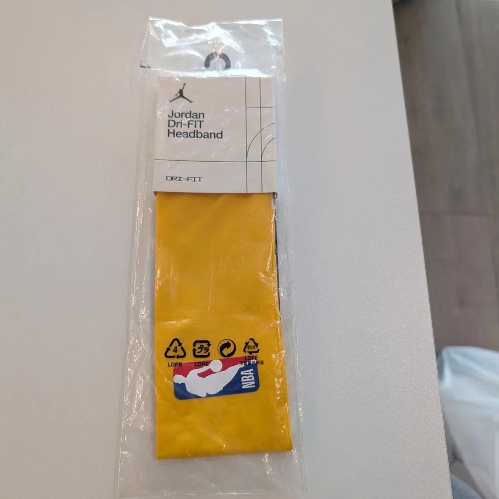 Jordan Dri-FIT Yellow Headband